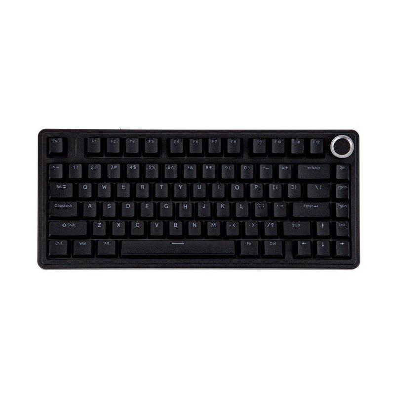 Teclado Mecânico Gamer AULA F75, RGB, Switch Red, Keycaps PBT, Hotswap, Preto - -F75-Wired-BK-R