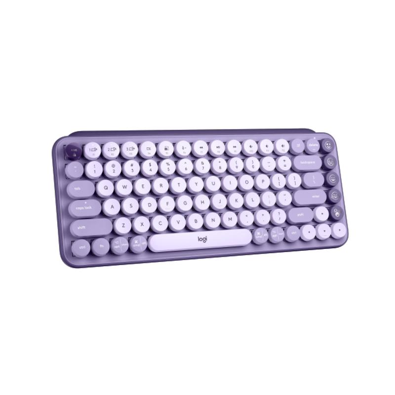 Teclado Mecânico Sem Fio Logitech POP Keys com Emojis