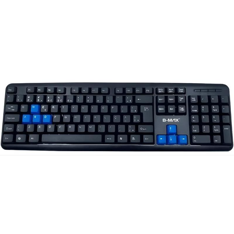 Teclado Padrão Usb Preto - B-Max