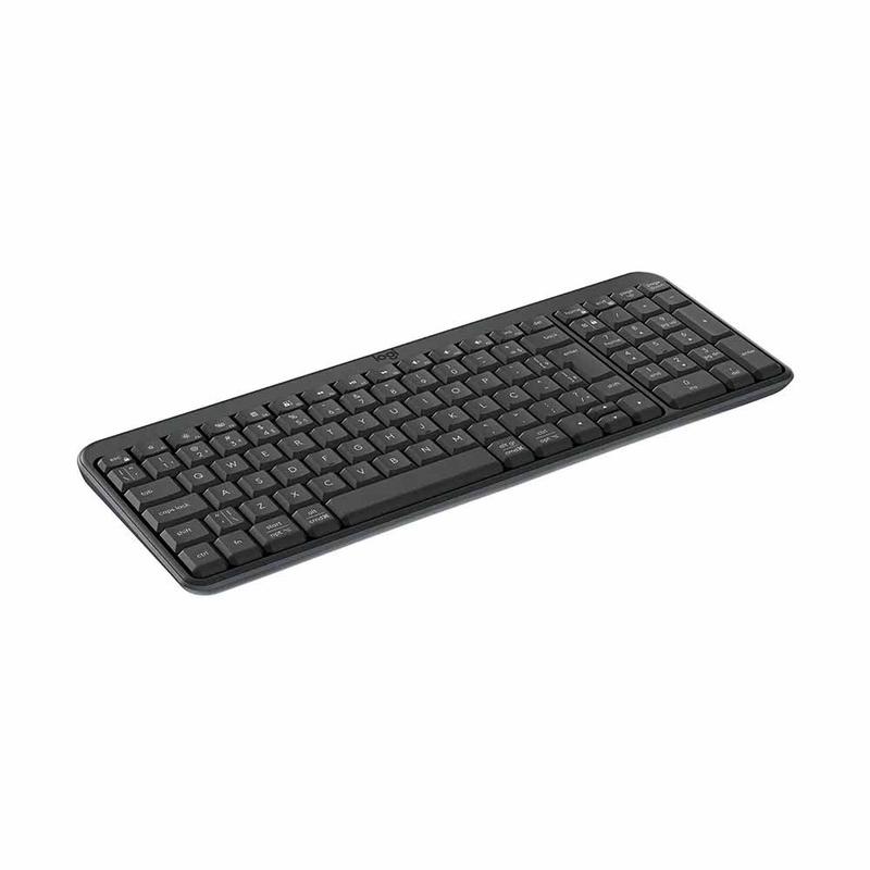 Teclado sem fio Logitech K250 grafite Bluetooth