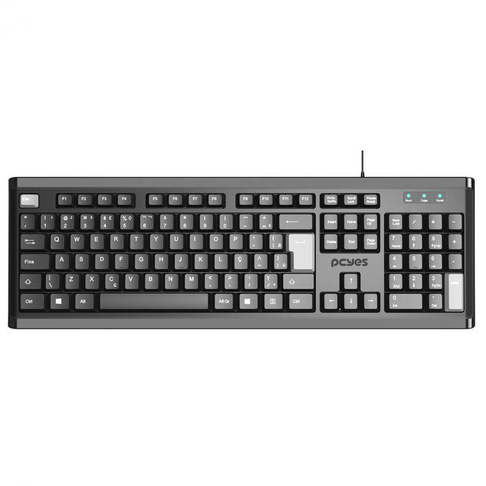 Teclado USB PCYES Classic - Cabo 2 Metros - ABNT2 - PTOCL2AB