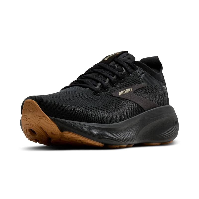 Tênis de Corrida Brooks Adrenaline GTS 25 Masculino Preto/Biscuit Tamanho 10