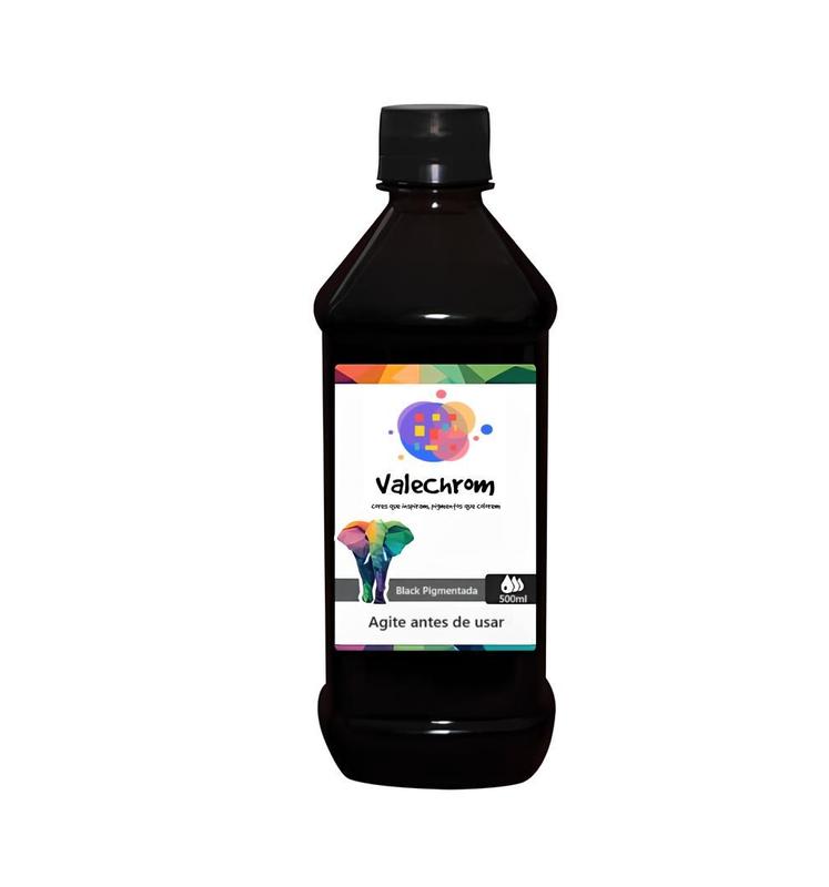 Tinta Compatível HP Smart Tank 519 502 514 515 BK Pigmentado 500ml