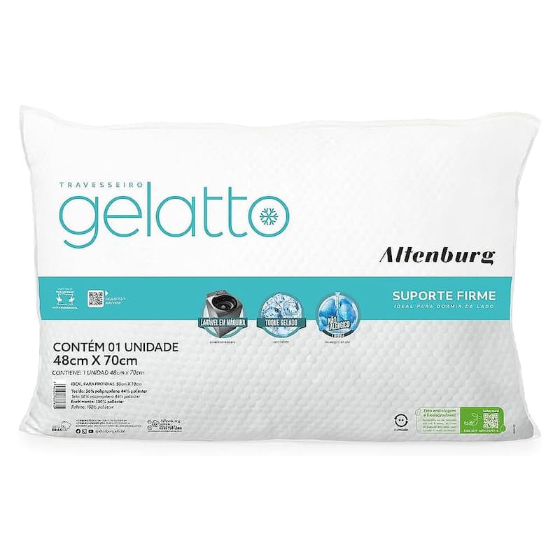 Travesseiro Gelatto Suporte Firme - Altenburg
