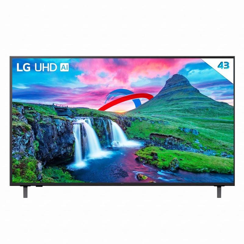 TV 43 LG 43AU801C0SA - Smart TV - 4K UHD - HDR10 - Wi-Fi e Bluetooth Integrado - HDMI/USB