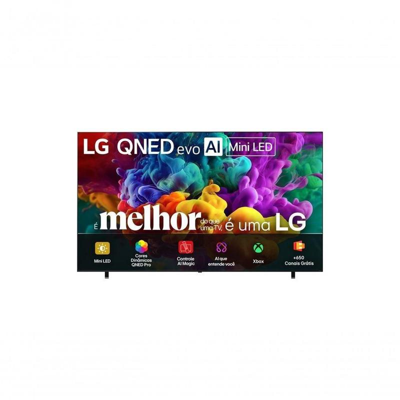 TV LG 100QNED85BS 100 Polegadas 4K Ultra HD Mini LED Preto Bivolt