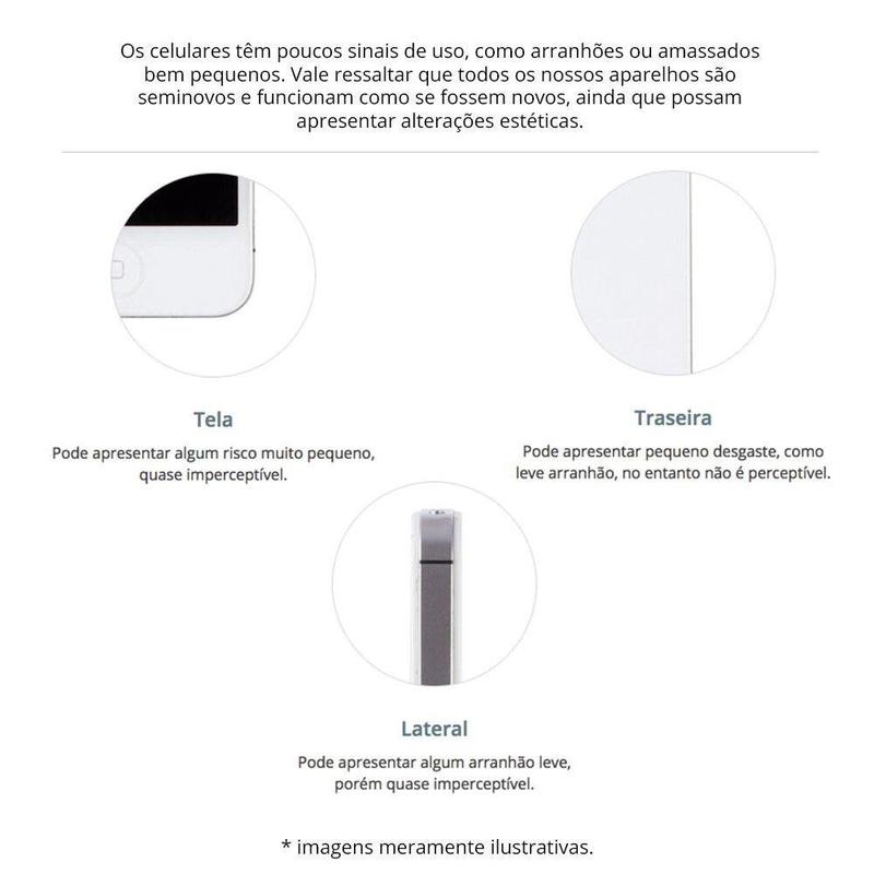 Usado: iPhone 16e 256GB Branco Excelente - Trocafone