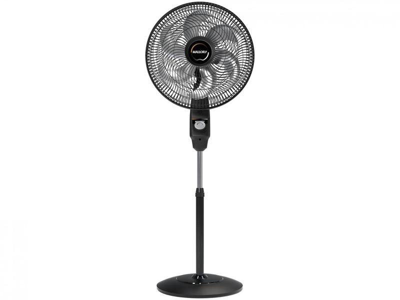 Ventilador De Coluna 40cm Mallory Coluna Éolo Cor Preto 110v