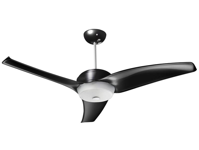 Ventilador de teto latina vt673 controle remoto preto 127v