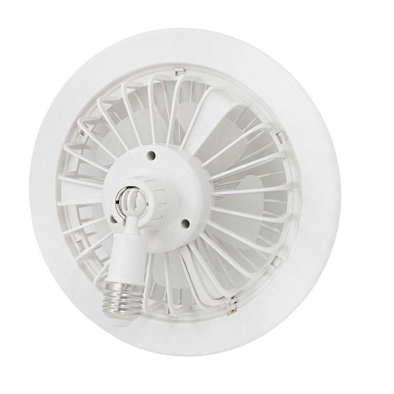 Ventilador De Teto Led Luzes Integradas Com Controle Remoto 36 Branco Bivolt