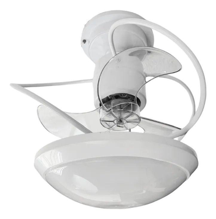 Ventilador De Teto Treviso Branco Bali Control Remoto Bivolt