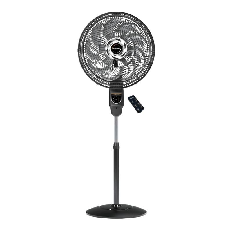 Ventilador mallory max control 40cm diâmetro 15 pás com controle pr-gr - 127v