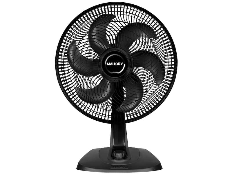 Ventilador de mesa 40 cm Mallory Turbo Fresh Preto 220v