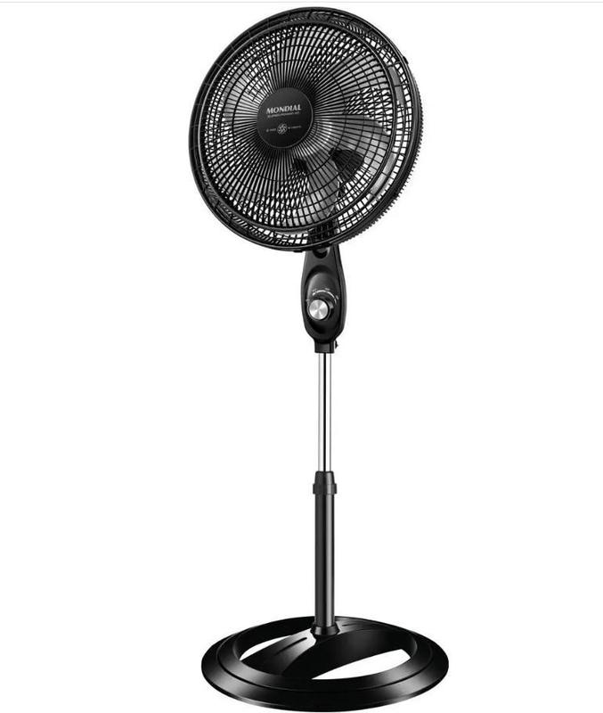Ventilador de Coluna 40cm Super Power Mondial VSP 40C NB Preto 127V