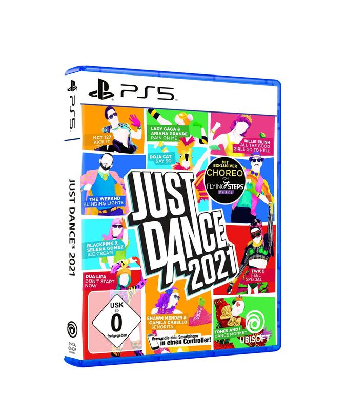 Videojogo Ubisoft Just Dance 2021 para PS5 em Blu-ray