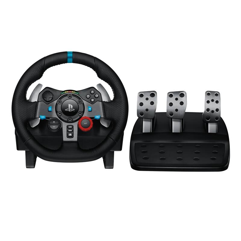Volante De Corrida Logitech G G29 Driving Force Para - Ps5/p Preto