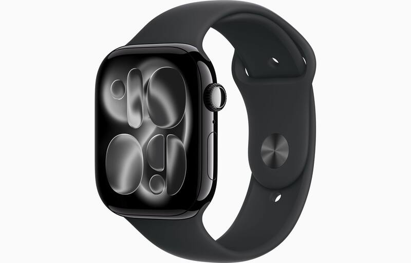 Watch s11 gps 46mm meux4lw/a aliminum jet black m/l