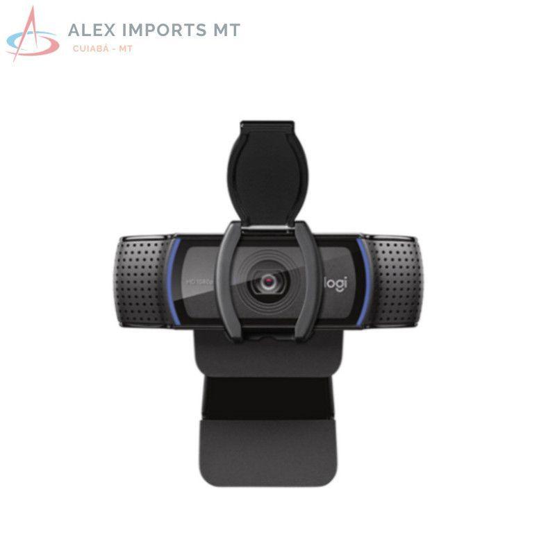 Webcam 2.0MP Logitech Full HD PRO 1080P com Microfone Barato