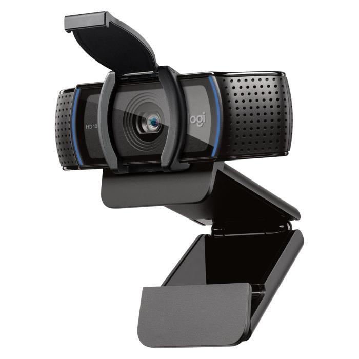 Câmera Webcam Logitech C920s Full Hd Usb Com Microfone Preto