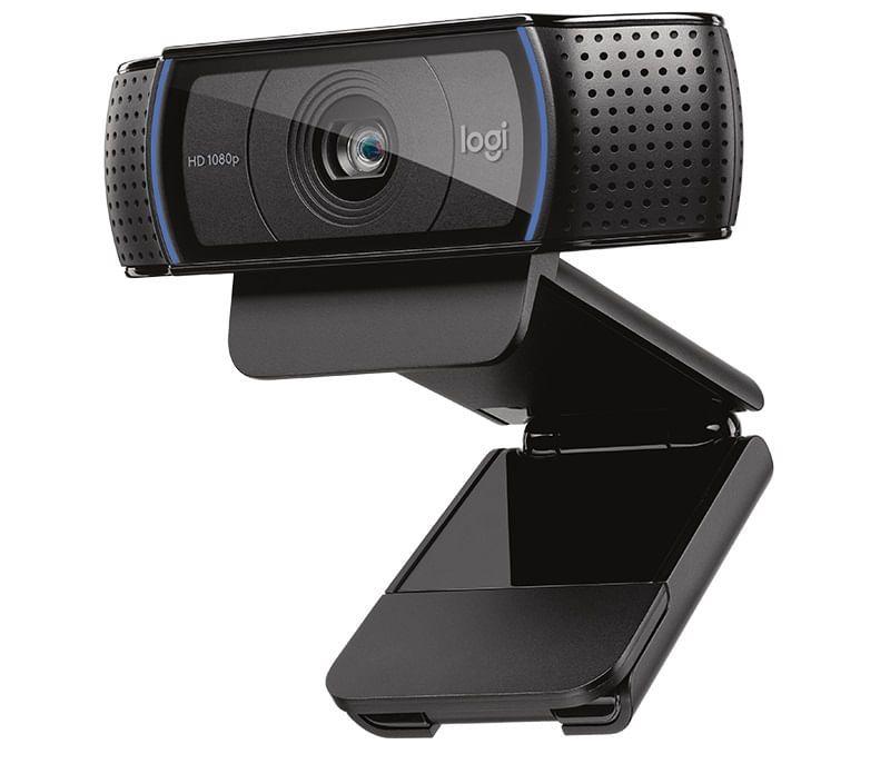Webcam - USB 2.0 - Logitech C920 HD Pro - Preta - 960-000949 / 960-000764