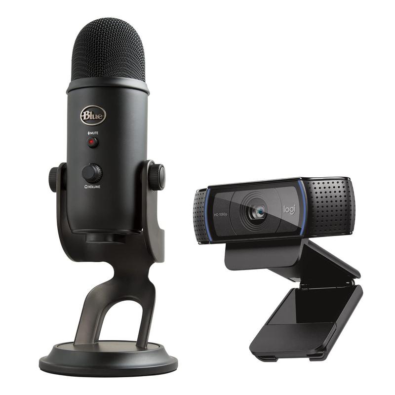 Webcam Logitech C920x HD Pro Full HD 1080p/30fps - preta