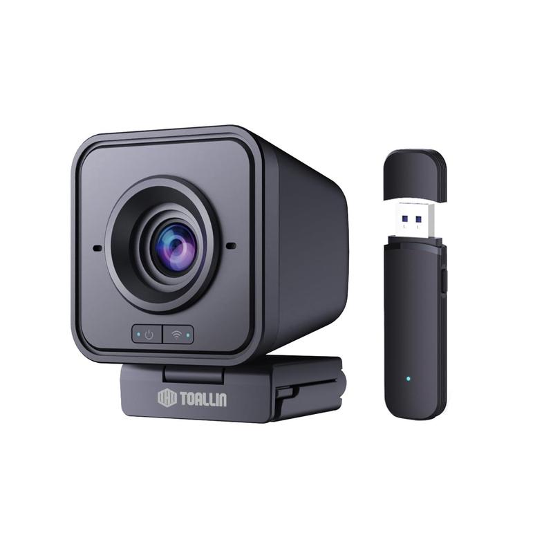 Webcam TOALLIN 1080P HD Sem Fio para PC - com Microfone