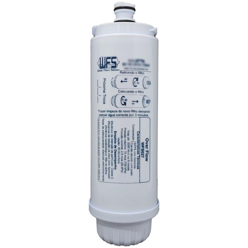 2 Refil Filtro IBBL FR600 Speciale Branco Compatível WFS 027 r/ Cloro Odores