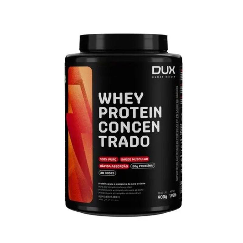 Whey Concentrado 900g Chocolate Branco Dux