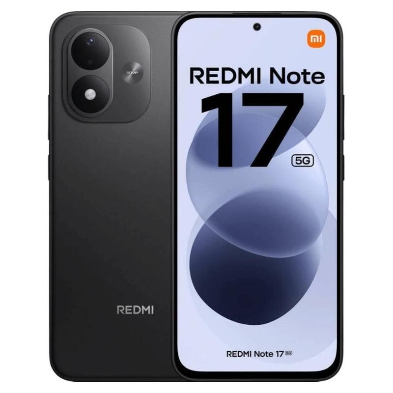 Xiaomi Redmi Note 17 5G 6GB RAM 256GB Global Black AMOLED 120Hz