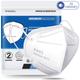 50 Máscaras Respiratórias KN95 Branca WWDoll 5 Camada Anvisa