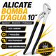 Alicate Bomba Dágua 10 Polegadas 25cm Bico Papagaio Aço Resistente Profissional