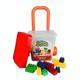 Balde Carrinho de Puxar Com 50 Blocos 5032 - Gulliver