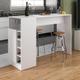 Bancada Balcão Mesa de Cozinha com Adega e 1 Porta Multimóveis MP2144