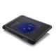 Base para notebook até 17", com cooler com LED azul, Preta, AC263  MULTILASER