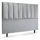 Cabeceira de Cama Box Carla Casal Queen 160 cm Suede Cinza - Eli Móveis e Decoração