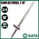 cabo de força 450mm t 3/4" polegadas sata