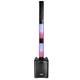 Caixa De Som Vertical Array 400W Bluetooth Sub 8 Polegadas Torre Com 4 Falantes De 2,75 Polegadas