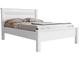 Cama de Casal Conquista Móveis Barcelona Branco