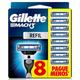 Carga para Aparelho de Barbear Gillette Mach3