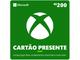 Cartão Presente Digital Xbox R$ 200,00