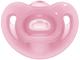 Chupeta Nuk Genius Soft Silicone Ortodôntica Tamanho 1 de 0 a 6 Meses Rosa com 1 Unidade