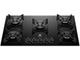 Cooktop 5 Bocas a Gás Electrolux Mesa de Vidro Efficient Grade de Aço Fosco (KE5GR)