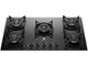 Cooktop 5 Bocas Gás Electrolux Mesa de Vidro Efficient Tripla Chama e Grade Aço Fosco (KE5GT)
