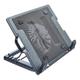 Cooler Notebook Suporte Mesa Base Vertical Na Cor Preta  AC166