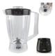 Copo de Liquidificador Compatível Philips Walita Multiprocessador Ri7625 Power Chop Ri7630 Cristal Preto
