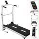 Esteira Ergométrica Mecânica Dobrável 130kg Self Machine Fitness com Display Compacta e Eficiente
