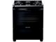 Fogão Brastemp 5 Bocas Preto Com Mesa de Vidro e Turbo Chama - BFS5VCE