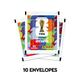 Kit 10 Envelopes de Figurinhas Copa do Mundo FIFA 2026 Panini