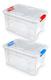Kit 2 Caixas Organizadora 20 Litros Usual