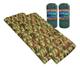 Kit 2 Colchonete Camping Solteiro Grande Verde